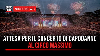 Attesa per il concerto di Capodanno al Circo Massimo