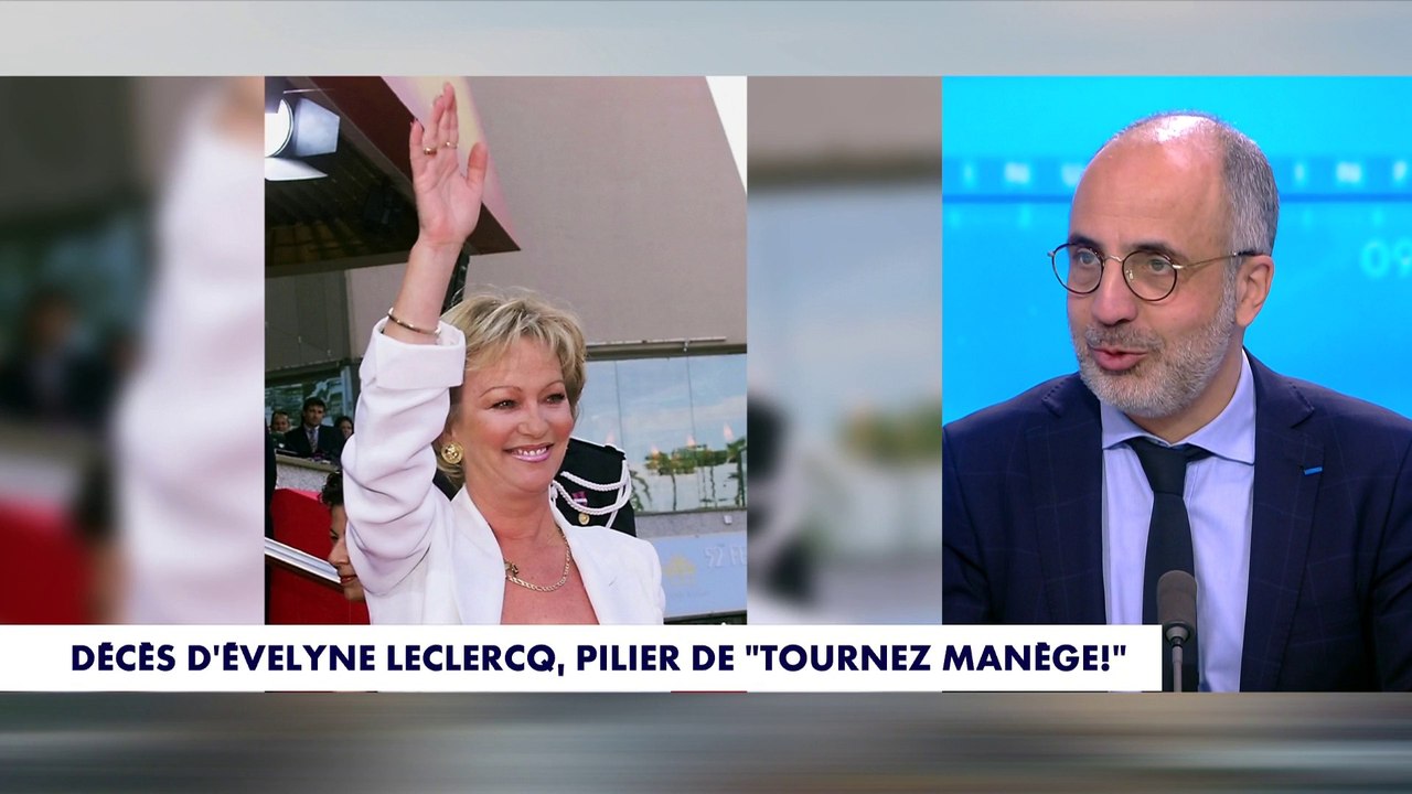 «Elle a marqué toute une génération» : le plateau de 90 minutes Info réagit au décès d’Evelyne Leclercq
