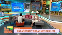 ENCAÑONAN Y ROBAN UNA MOTO