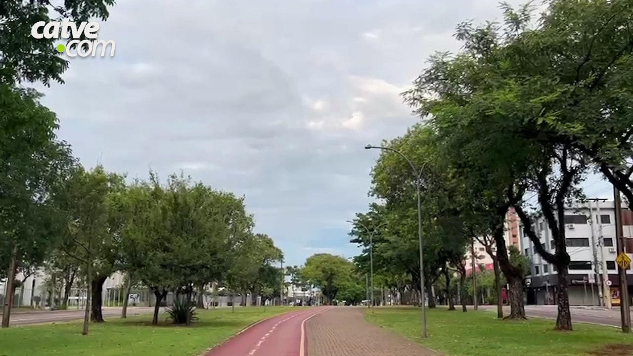 Último dia do ano terá calor e pancadas de chuva em Cascavel e região Oeste