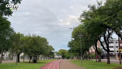 Último dia do ano terá calor e pancadas de chuva em Cascavel e região Oeste