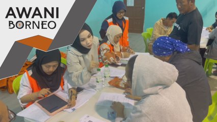 Hampir 200 mangsa ditempatkan di dua PPS di Kuching