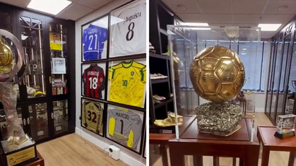 Pallone d'oro, Champions League e maglie rarissime: la bacheca di Rivaldo fa paura