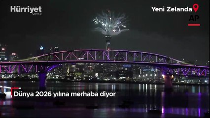 Dünya 2026 yılına merhaba diyor