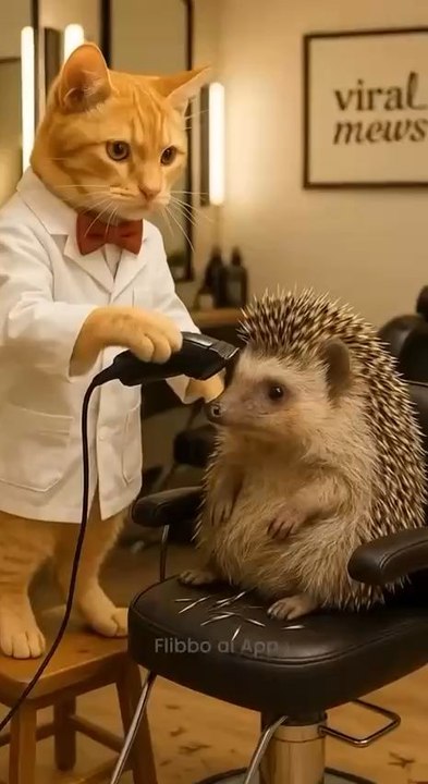 That's how the haircut turned out?