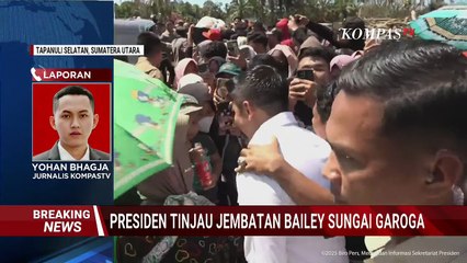 Momen Presiden Prabowo Sapa Warga Tapanuli Selatan Saat Kunjungan Pasca Bencana