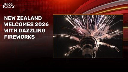 New Zealand rings in 2026 with spectacular fireworks display in Auckland