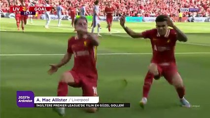 İngiltere Premier League'de 2025 Yılının En Güzel Golleri