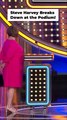 Steve Harvey Completely Loses It at the Podium on Family Feud