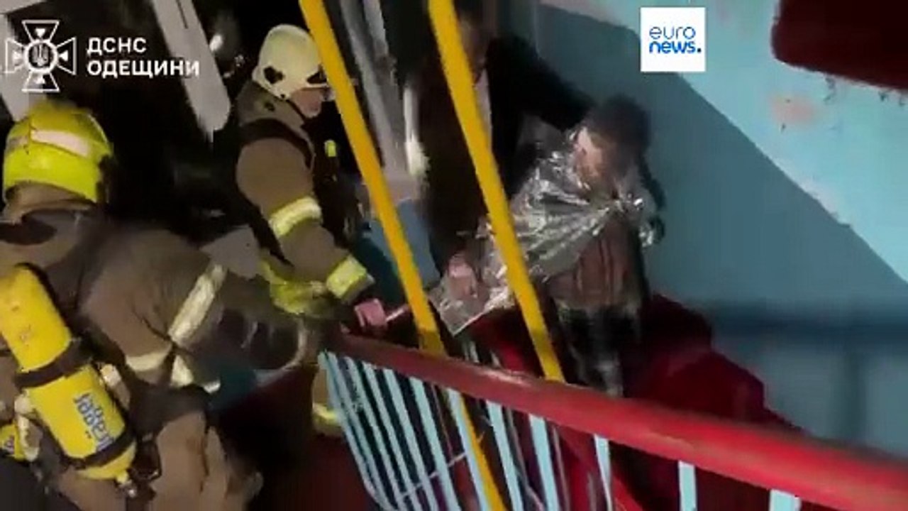Ουκρανία: Μαζική ρωσική επίθεση στην Οδησσό- Συ...