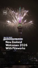 New Zealand Welcomes 2026 With Fireworks
