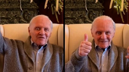Anthony Hopkins comparte un poderoso mensaje de fin de año al cumplir 50 años sobrio