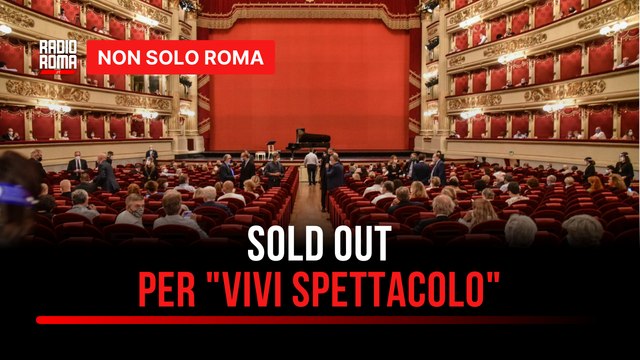 Successo confermato per Vivi spettacolo : sold out per il carnet di ingressi a cinema e teatri di Roma