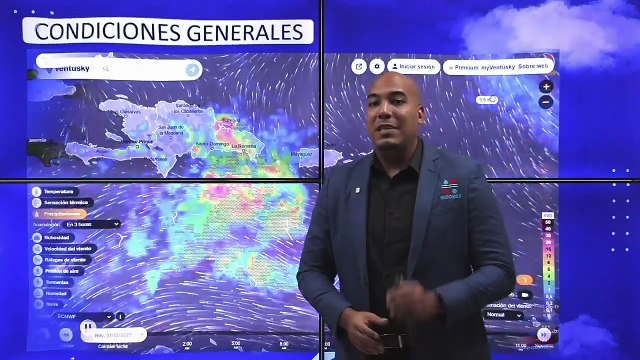 Indomet pronostica lluvias, tormentas eléctricas y ráfagas de viento para el cierre de año y el inicio de 2026