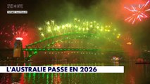 Un feu d'artifice spectaculaire organisé à Sydney (Australie) pour célébrer le Nouvel An