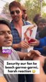 Tension erupts between Harshvardhan Rane’s bodyguard and a fan; harsh reaction caught on camera