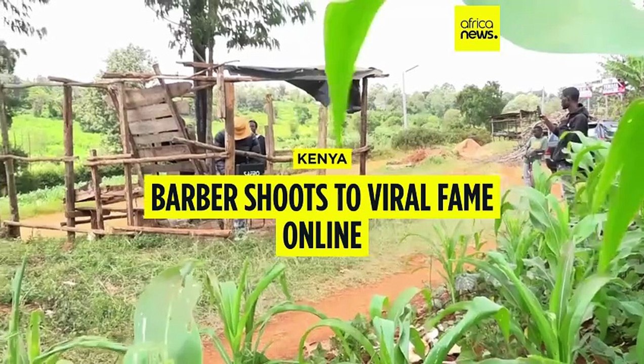 Kenya: Barber gains viral fame with unconventional techniques