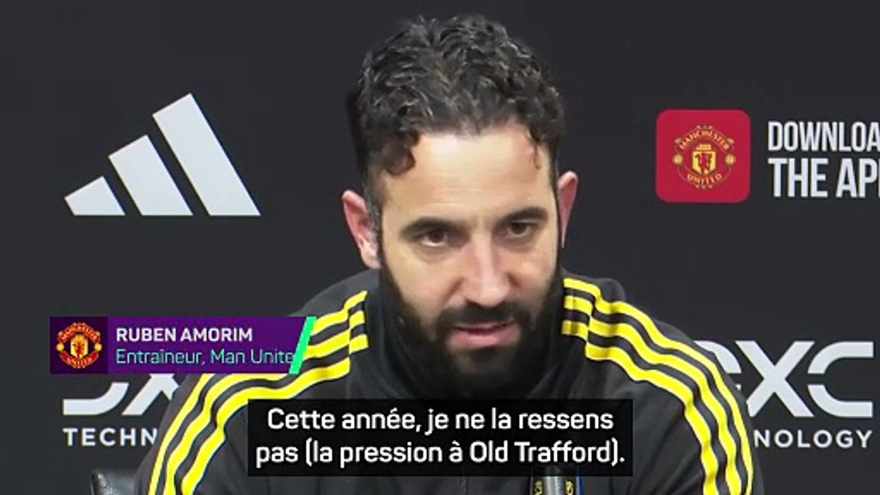 Amorim après le nul face aux Wolves : "Je ressens le soutien des fans"