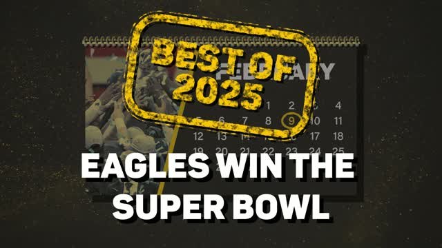 Best of 2025: 'Dream come true' - Eagles stars react to winning Super Bowl LIX