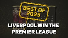 Best of 2025: Liverpool's road to the Premier League title