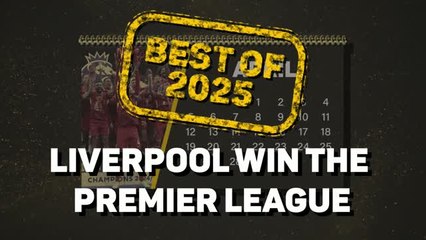 Best of 2025: Liverpool's road to the Premier League title