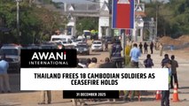 Thailand frees 18 Cambodian soldiers as ceasefire holds
