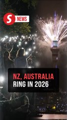 NZ rings in 2026, Australia revellers hold minute's silence for Bondi Beach attack victims