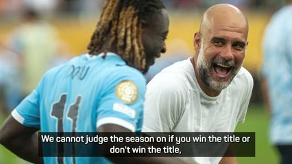 We have a sense of humour - Pep in philosophical mood when looking back on 2025