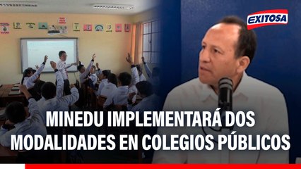 Matricula escolar en el 2026: Minedu implementará dos modalidades en colegios públicos
