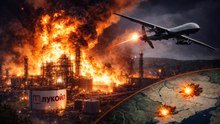 Ukraine Strikes Russian Oil Refineries in Bold Night Attacks