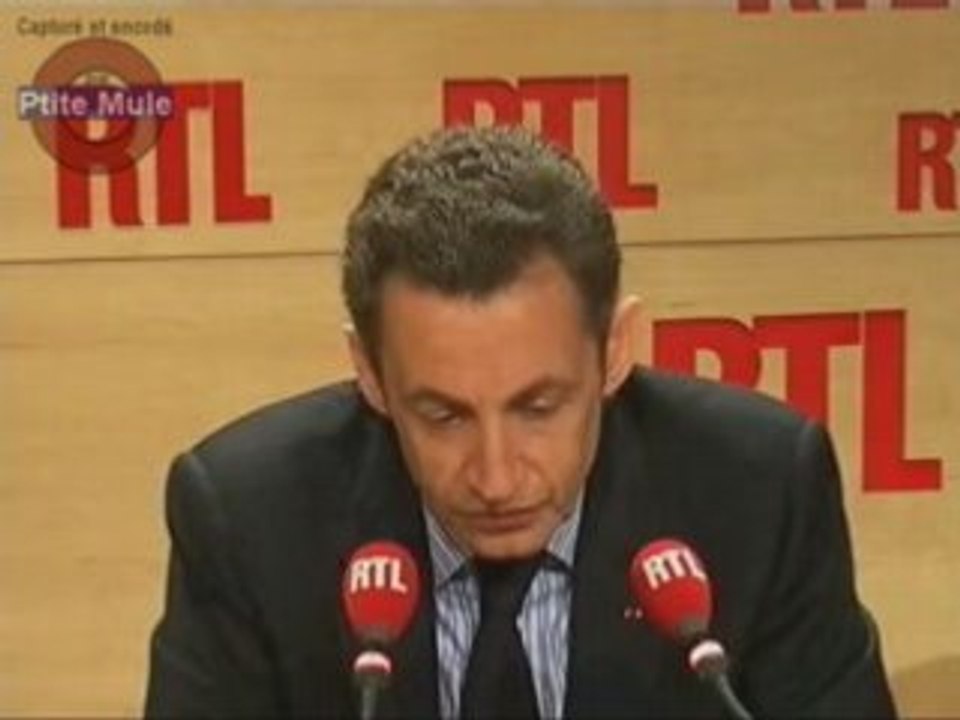 Sarko ravi d'avoir pu s'expliquer