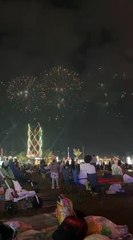Early fireworks at Sheikh Zayed Festival