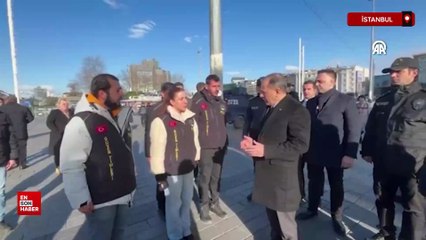 İl Emniyet Müdürü Yıldız, yılbaşı için alınan önlemleri yerinde denetledi