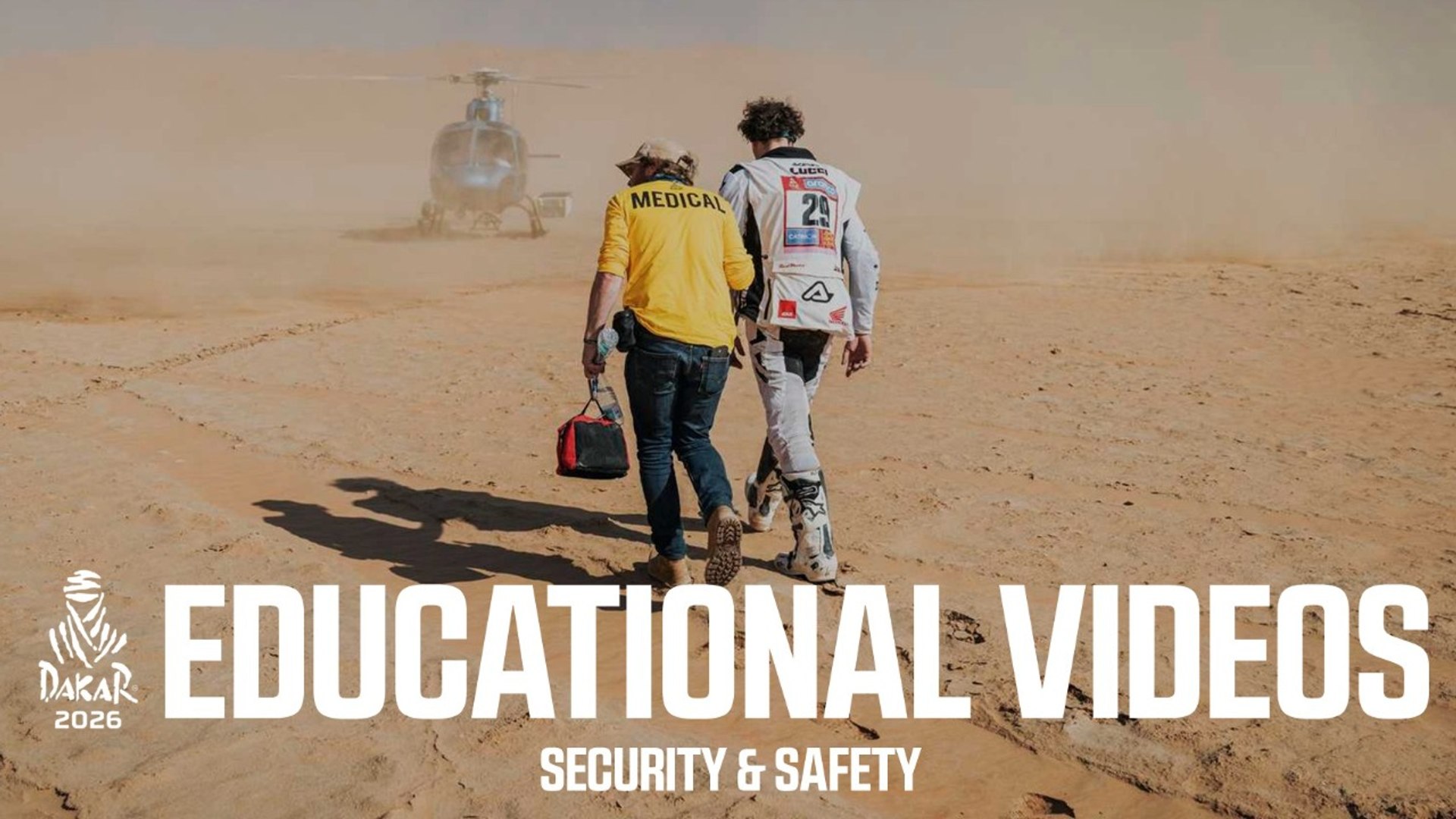 ⁣Dakar 2026 - Educational videos - Security & Safety