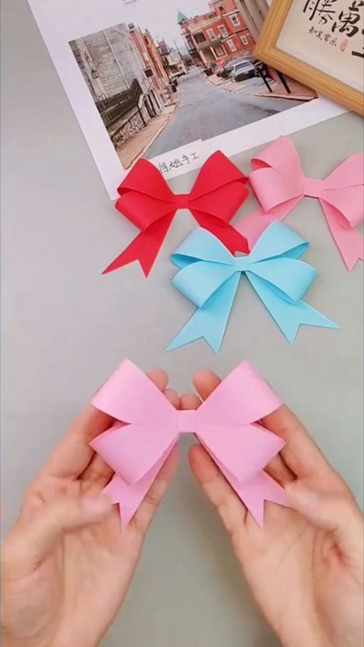 Paper Bow Tutorial