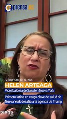 Primera latina en cargo clave de salud de Nueva York desafía a la agenda de Trump