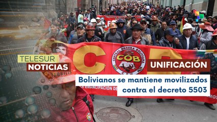 El Magisterio se suma a las protestas de la COB contra el decreto 5503