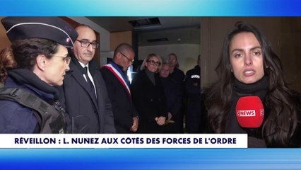 Réveillon : Laurent Nuñez aux côtés des forces de l'ordre