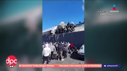 Rapiña en Querétaro tras volcadura de tráiler | DPC con Paola Rojas