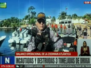 ZODIMAIN Atlántica ha incautado 3 mil Kg. de sustancias ilícitas en el 2025