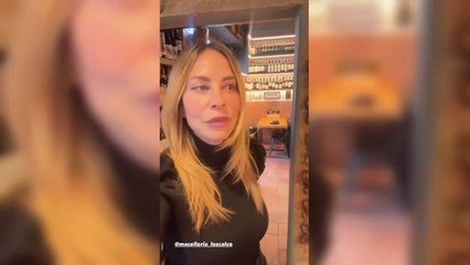 Stefania Orlando, capodanno in Toscana. Il pranzo è in una macelleria top