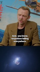 How Simon Pegg Reacted To Seeing That Insane 'Mission: Impossible Final Reckoning' Submarine Sequence #shorts
