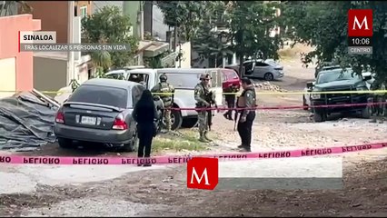 Cuatro homicidios dolosos tras localizar a cinco personas sin vida en Sinaloa
