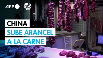 China aplicará arancel adicional del 55% a importaciones de carne sudamericana