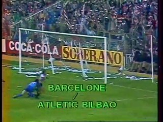 BARCELONE - ATHLETIC BILBAO - 1984 - SAISON 1983/1984 -
