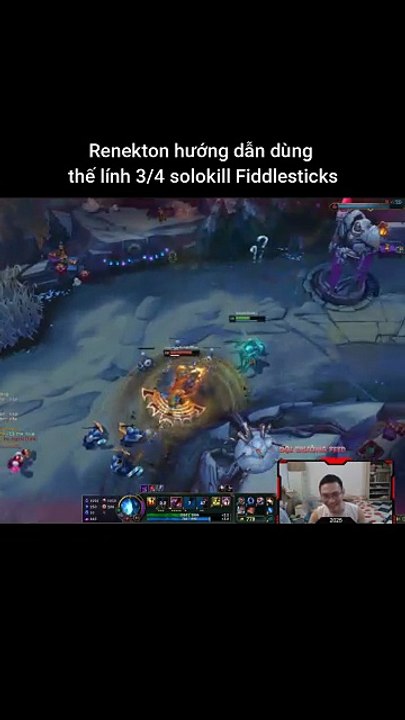 Renekton hướng dẫn dùng thế lính 3/4 solokill Fiddlesticks #renekton #fiddlesticks #lienminhhuyenthoai #leagueoflegends #knightriseky