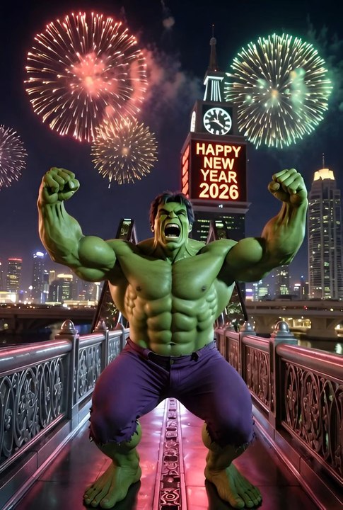 Hulk Ki New Year 2026 Entry! 💥🎇