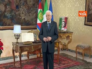 Mattarella: Si chiude anno non facile, speriamo tempi migliori