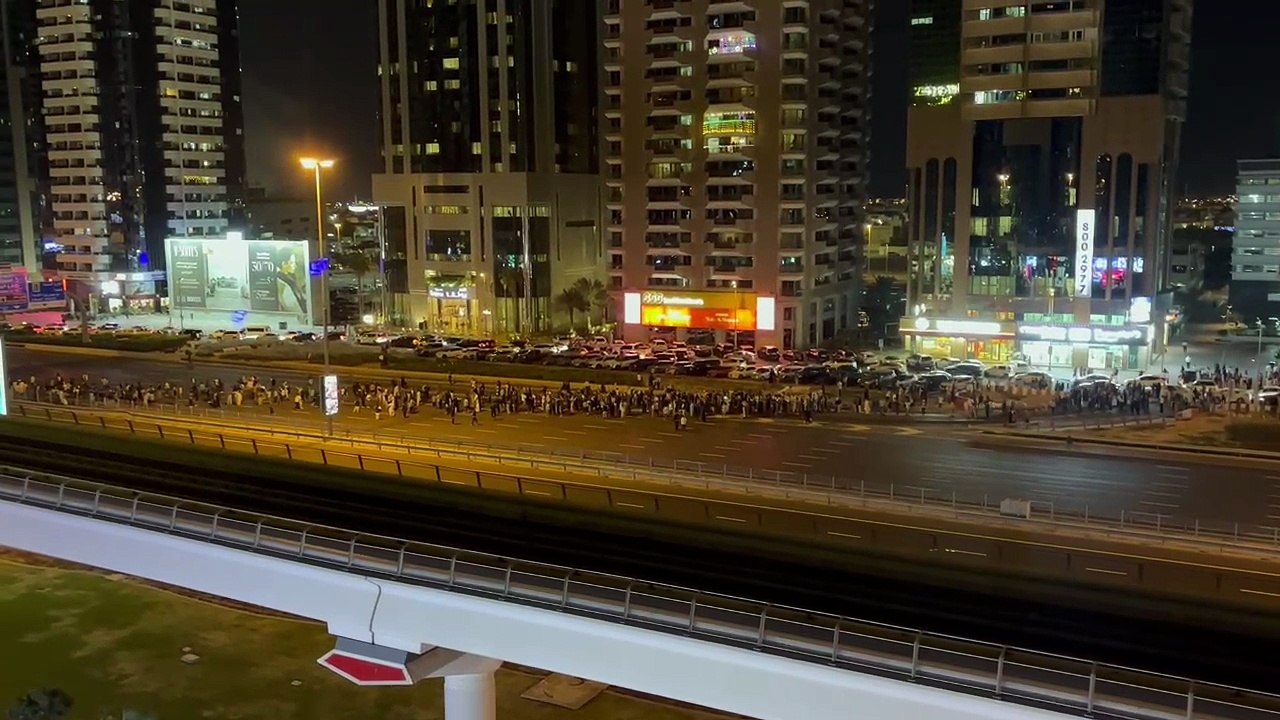 New Year on Sheikh Zayed Road