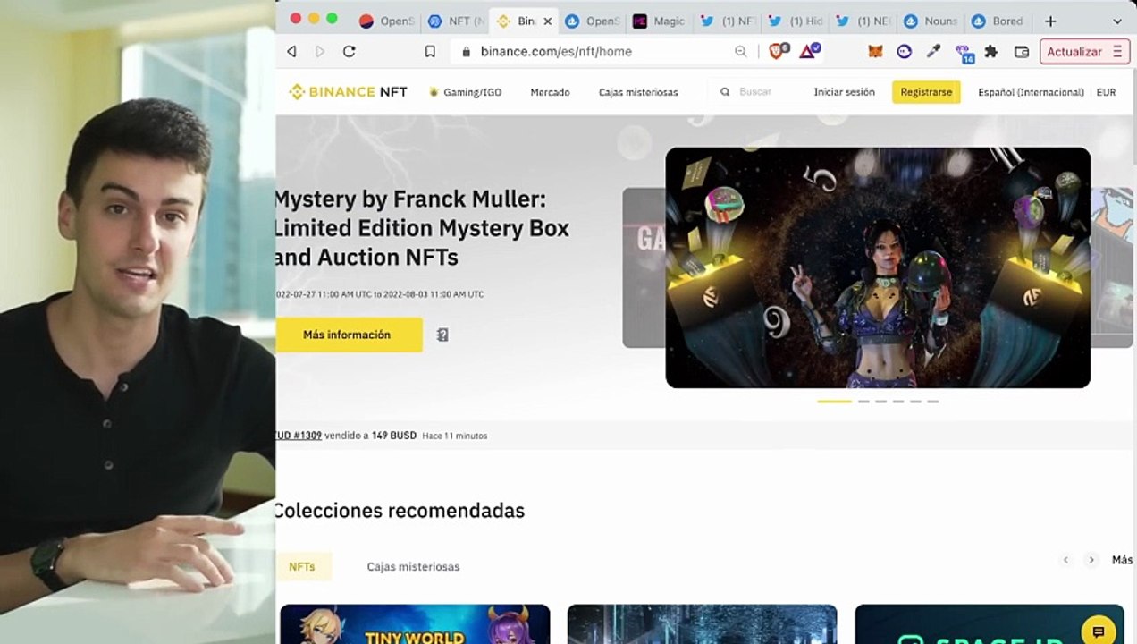 Curso GRATIS: Cómo Ganar Dinero Con NFTs En 2025